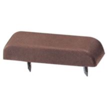 Maco - 250 Arret De Porte Art 108 Fermantine En Plastique Marron Avec Clous