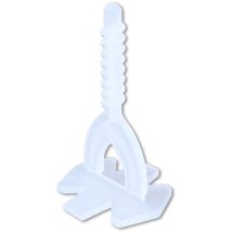 Diamwood - Croisillons Autonivelants à Visser - 250 pièces - 3 mm - Conçu pour Carreaux de 2 à 20 mm d'Épaisseur - Prise Parfaite de la Colle