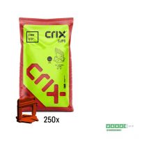 Solidor - 250 croisillons de carreleur 2mm autonivelants qualité supérieure - pour carreaux de 3 à 13mm - crix