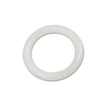 250 Pezzi Pezzi Anello Tubolare Moplen Pieno Mm 22X30 581 Per Scorritenda
