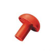 Capuchon de tige en forme de champignon pour tiges de 6 a' 20 mm en plastique rouge pour piliers de tige saillants