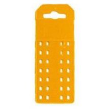 250 x plaque mm. 145x55 col. jaune
