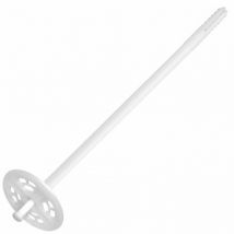 250 x couche de nylon blanc avec ongle mm.150