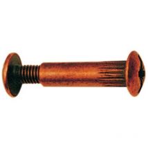 250PZ giunzione x mobili bronzate mm. 8X30-VITE 15