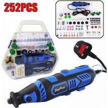 252Pcs Accessory Set Rotary Electric Power Tool for Drill Sand Grinder Polisher