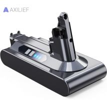 Axilief - 25.2V 5000mAh Batterie pour Dyson V10 SV12 V10 Motorhead V10 Fluffy V10 Total Clean
