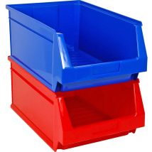 Drakkar Equipement - Gaveta plástico N.o 56 - 420x270x175 mm - Rojo