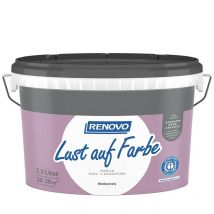 Wand-und Deckenfarbe Lust auf Farbe matt 2,5 Ltr. Himbeereis - Renovo