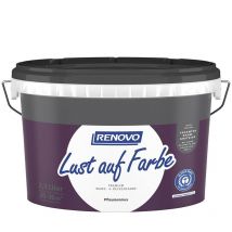 Wand-und Deckenfarbe Lust auf Farbe matt 2,5 Ltr. Pflaumenmus - Renovo