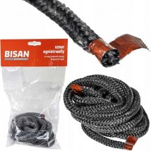 Bisan - 2,5m Heat Resistant Stove & Fire Rope For Wood Burning Stove Doors Flue Seal