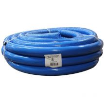 TRA - 25m tube per prégainé isolé bleu Ø25
