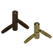 25PZ cerniere anuba normali in acciaio - MM.13 MOD.119 (B.00119.13.02) bronzato