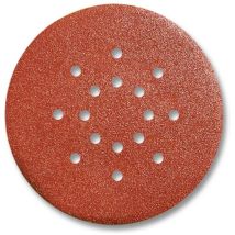 Sait - 25PZ disco abrasivo autoaggrappante per levigatrici muro ï mm. 225 - 16 fori grana 60