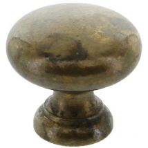 25pz Pomolo Anticata Art. 24228 Mm.24 Ottone Antico