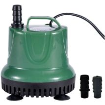 25W 1600L/H Pompe à eau submersible Mini pompe à fontaine avec cordon d'alimentation Pompe à eau silencieuse et étanche pour aquarium, bassin,