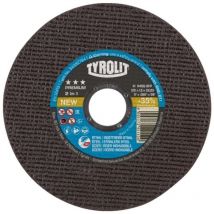 Meule à tronçonner premium 41 - ø 230 mm - Épaisseur 2.5 mm Tyrolit