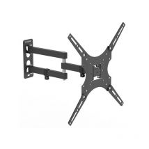 Minkurow - 26-55' Adjustable Wall Mount Bracket Rotatable tv Stand TMX400 with Spirit Level