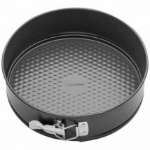 Trade Shop - 26 cm stahl-backblech-kuchenform mit scharnierdeckel -