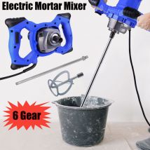 2600W Elektrisch Rührwerk Mörtelrührer Rührer Rührgerät Zementrührer Betonrührer