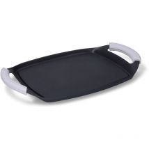 Fagor 78631 26cm Aluminium Grillplatte Backofengeeignet Spülmaschinenfest Kompatibel mit allen Herdarten