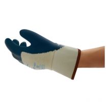 Ansell - 27-607 Size 10, 0 Mechanical Protection Gloves - Blue White