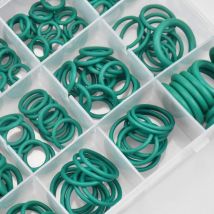 270 Pièces Rondelles de Joints Rondelles Caoutchouc Coffret Fils d'Etanchéité Kit Washer O Anneau Rondelles de Joints Rondelles 18 Différentes