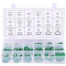 Eosnow 270 pièces assorties voiture climatisation compresseur joint torique joint d'étanchéité en caoutchouc joints de rondelle vert