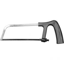 Toya 27600, Arco de Sierra de 150 mm, mango de plástico, ideal para madera, metal y plástico, diseño compacto, 1 pieza.