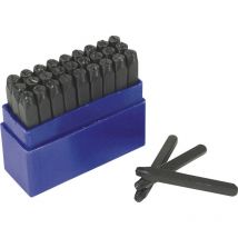 Brüder Mannesmann M 244-06 27teilig Schlagbuchstabensatz Schrifthöhe: 6 mm