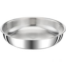 Tefal Ingenio Preference Pfanne 28 Cm, Stapelbar, Edelstahl, Induktion, Vielseitigkeit, Platzersparnis L9720602