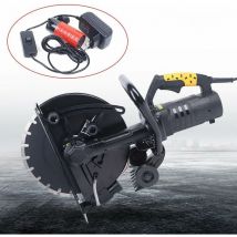 Senderpick - 2800W Meuleuse de découpe Laser Rainures Béton Chasseur de mur Largeur de fente Diamètre 350 mm Fraise 220 v