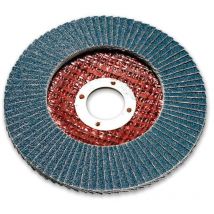 Sia Abrasives 2824 Siaflap Fibreglass Pads 115mm P60 No Holes Blue (Pack of 10)