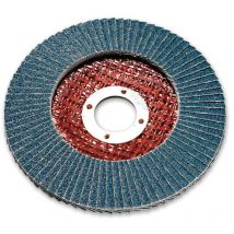 Sia Abrasives 2824 Siaflap Fibreglass Pads 115mm P120 No Holes Blue (Pack of 10)