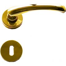 2COPPIE maniglia 'capri' finitura lucida