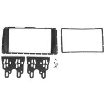 2din 7in Navigation Fascias Crame DVD Radio Player Panel Trim Fits pour Toyota Hilux / Fortuner