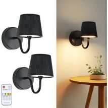 Zachvo LED Wandleuchte Innen kabellos mit 5200mAh Akku – 3 Lichtfarben – Modernes Design – Tragbar für Wohnzimmer und Flur