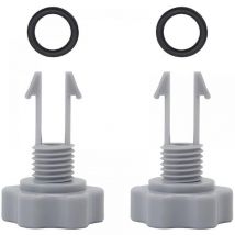 2er-Pack Ersatz-Entlüftungsventil und O-Ring für Intex 10460 10264 Filterpumpe