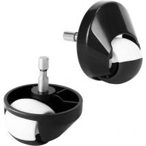 Macaron - 2er-Pack Ersatzrollen für die Rollenbaugruppe für iRobot Staubsauger Roomba 500 600 700 800 900 Serie 560 620 650 770 780 880 980 960