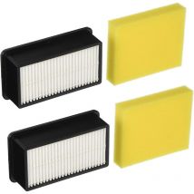 2er-Pack Ersatzfilter für Bissell CleanView 1819, 1822, 1825, 1831, 1330, 1332 und 9595A Staubsauger (2er-Pack)