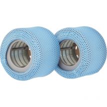 2er-Pack Ersatzfilterkartuschen für Whirlpool, 90 Falten, Weiß, Einheitsgröße