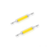 2er-Pack R7S-LED-Lampe, 10 w, 78 mm, dimmbar, Kaltweiß 6000–6500 k, 100-W-Halogen-J78-Ersatz, doppelseitiges R7S-Sockelrohr, 360-Grad-Abstrahlwinkel,