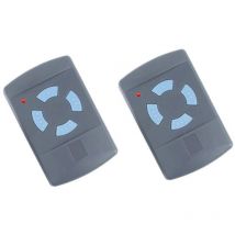 2er-Pack Sdre HSM4 868 MHz Garagen-Fernbedienung mit 4 Tasten, blaue Farbe, ersetzt Hörmann 868 MHz Sender HS4 HSM2 HSP4 868 HS1 868 Tubauto HSM4 868