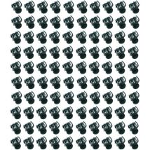 2er-Pack selbstklebende Möbelgriffe aus Aluminium für Schubladen, Schiebetüren und Küchenschränke – 150 mm, Silber