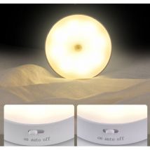 Tonchean - 2er-Pack wiederaufladbare Nachtlichter mit Bewegungsmelder, automatisches LED-Wandnachtlicht, Kinder-Nachtlichtlampe für Babyschlafzimmer,