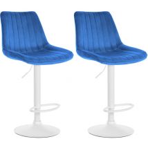 CLP - 2er Set Barhocker Toni Samp Weiß