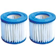 2er-set Ersatzkartusche Ersatzpatrone Für Pool O Blue