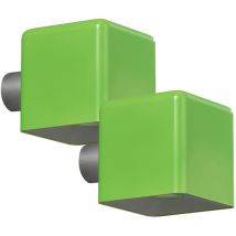 2er-Set led Außenwandleuchten amalfi, grün, 3 Watt-LED, 200 Lumen, inkl. Trafo