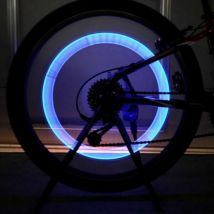 Shop-story - 2er-Set LED-Ventile für Fahrrad-/Motorrad-/Autoräder Blau