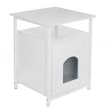 2er-Set Nachttisch 18x18x24 Zoll Aufbewahrungsschrank für Haustiere
