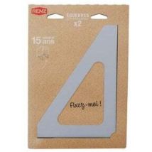 2er-set Renz-halterungen, H.18 X B.25 X T.3 Cm, Grau Renz